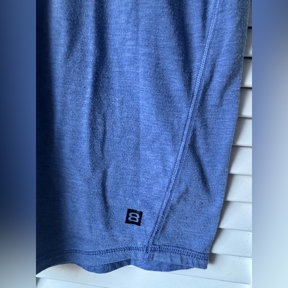 Layer 8 Men's Heather Blue Short Sleeve Tee - Picture 5 of 5